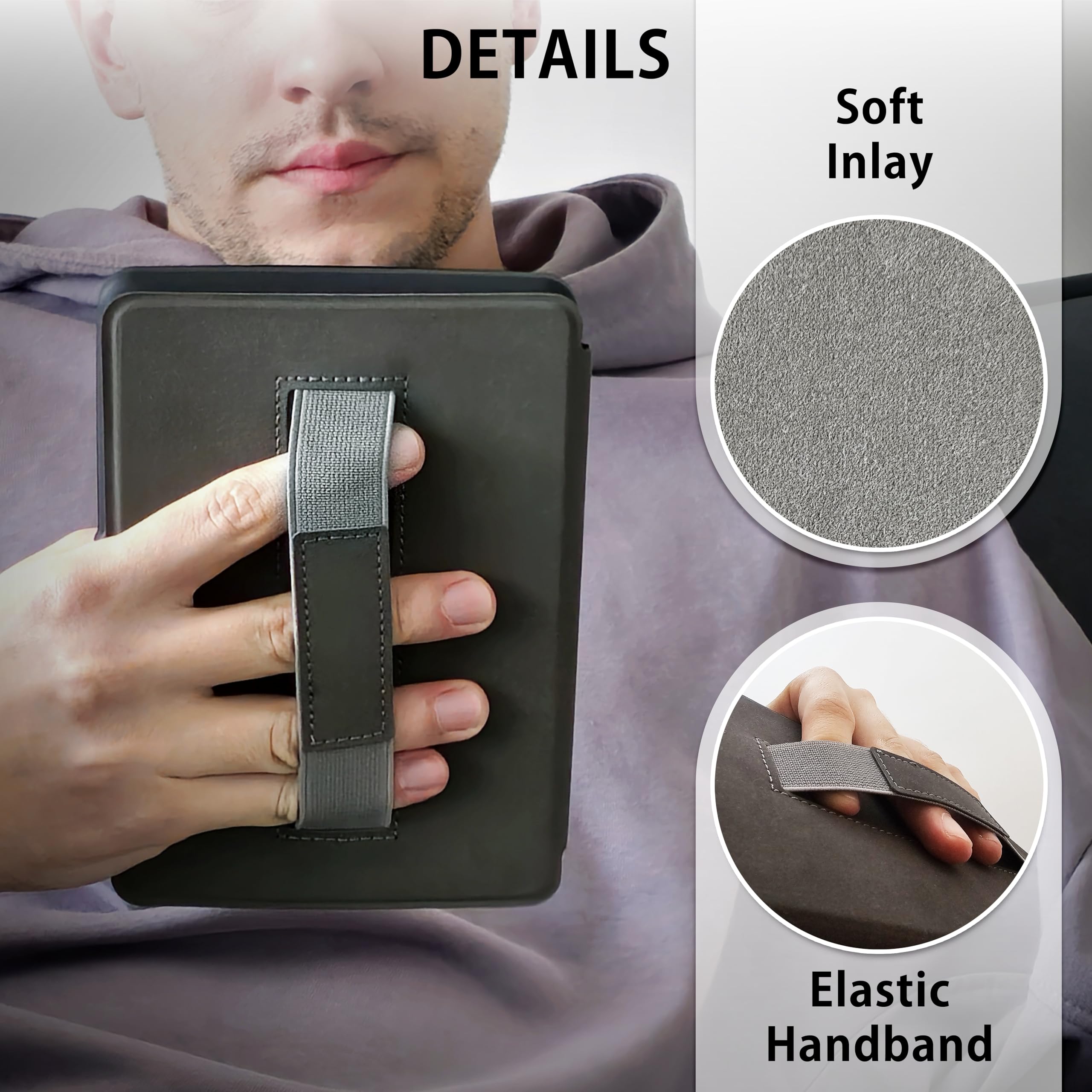EasyAcc Hoes voor Kindle Paperwhite 2018 10de generatie, Ultra-dunne EasyAcc Hoes voor Kindle Paperwhite 2018 10de generatie, Ultra-dunne