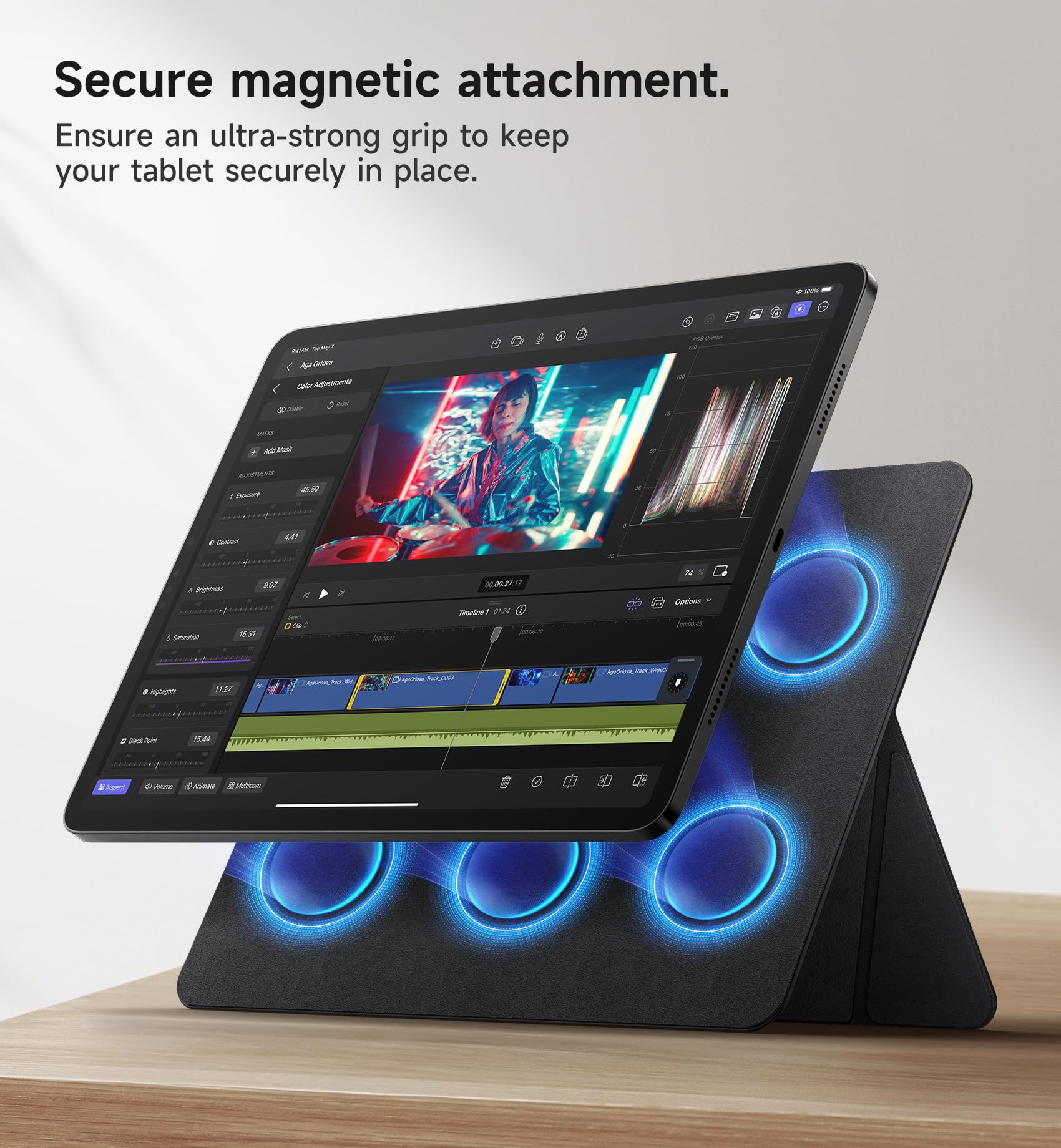 iPad 【Ash】 Amazon.com: ZXHSBROK Case for iPad Air 13 Inch (M2) 2024