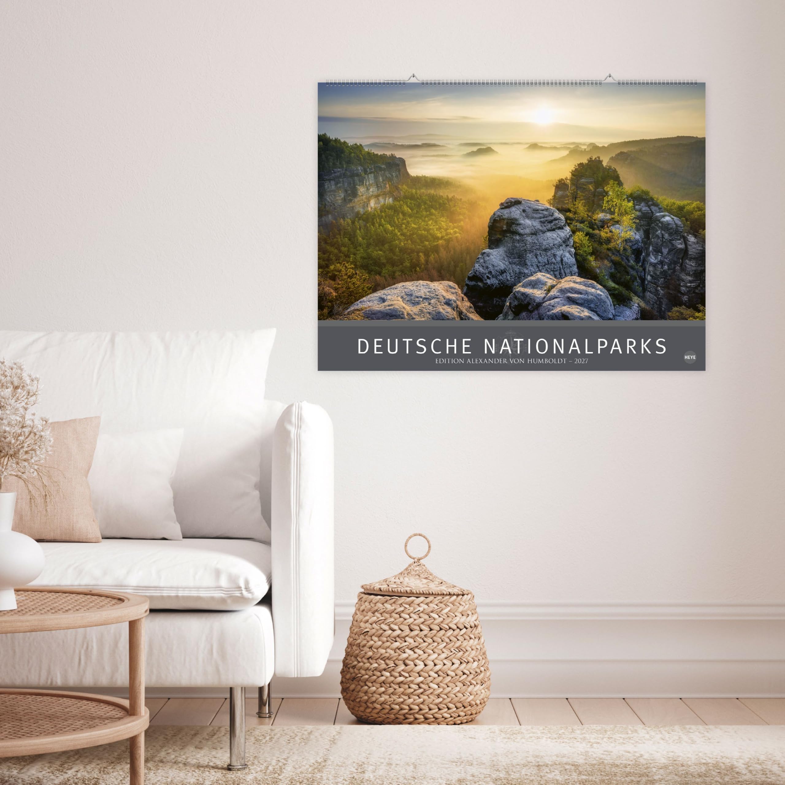 Deutsche Nationalparks - Edition Alexander von Humboldt Kalender 2027: Hochwertiger Foto-Wandkalender 2027. Großer Kalender mit beeindruckenden Fotos unberührter Landschaften. Fotokalender XXL.