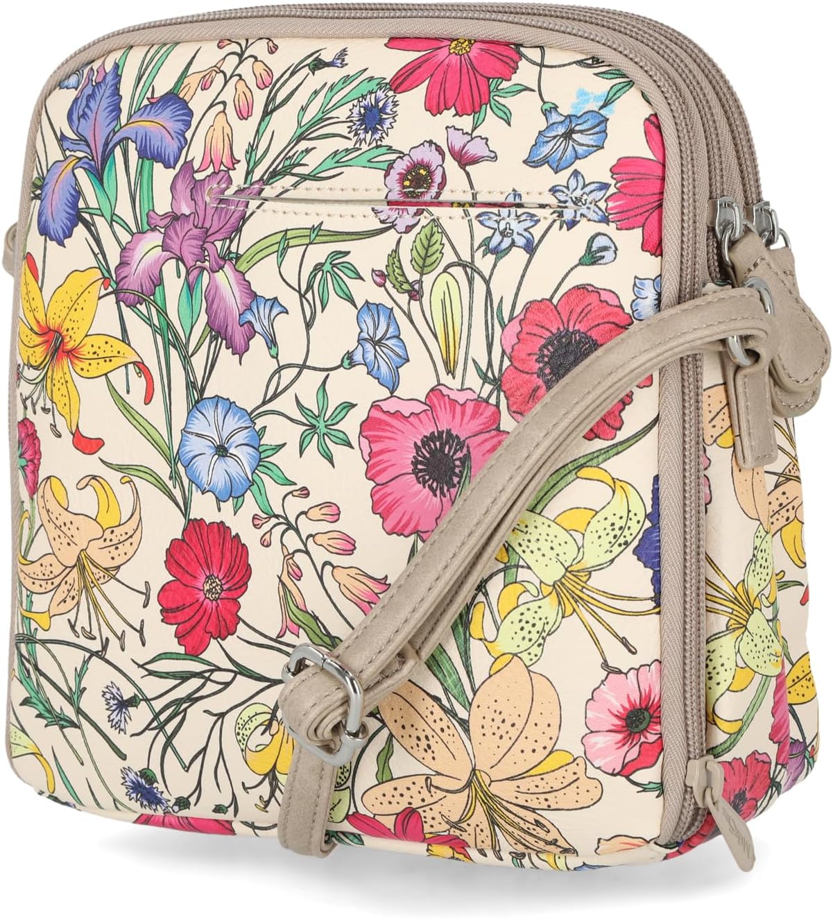 Multisac Women's MultiSac North South Mini Zip Around Crossbody
