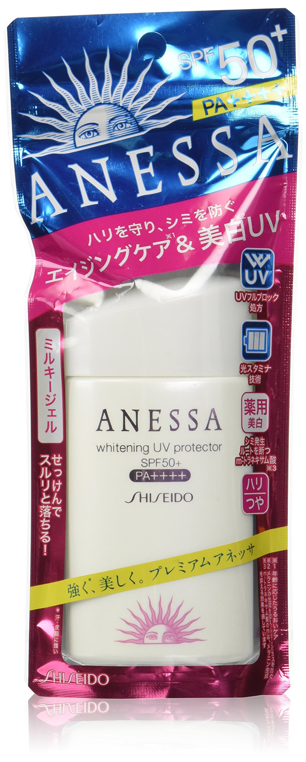 Amazon.co.jp: Shiseido Anessa Whitening UV Protector A+ 2.4 fl oz