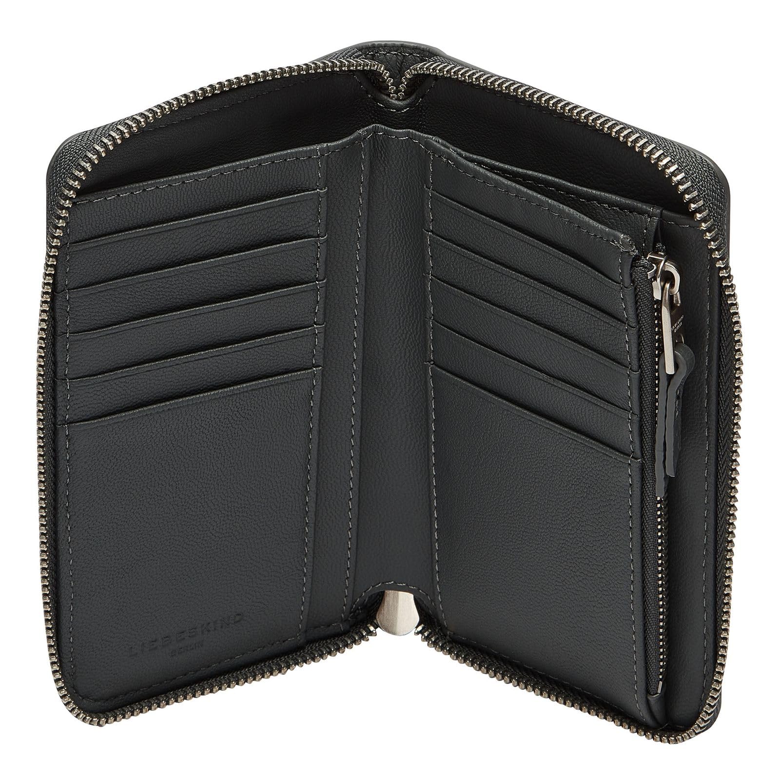 Liebeskind Berlin Geri 2 Heavy Pebble Frieda Wallet Black