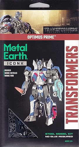 Miniatura 3 de Metal Earth Serie Premium Transformers Optimus Prime 3D Metal Model Kit Fascinaciones