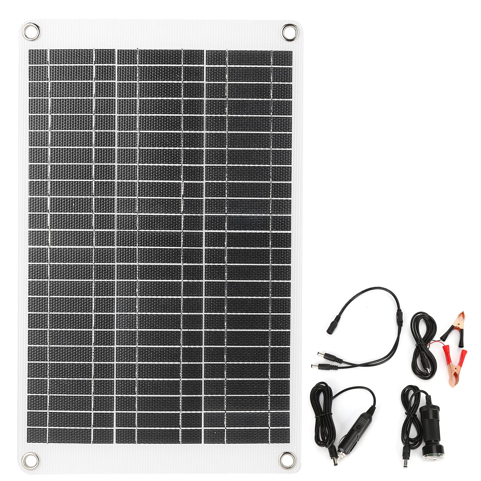 TANIQIACA 15W ETFE Flexible Polysilicon Solar Panel Solar Car Battery Charger Board Mobile Phone Charger 12V