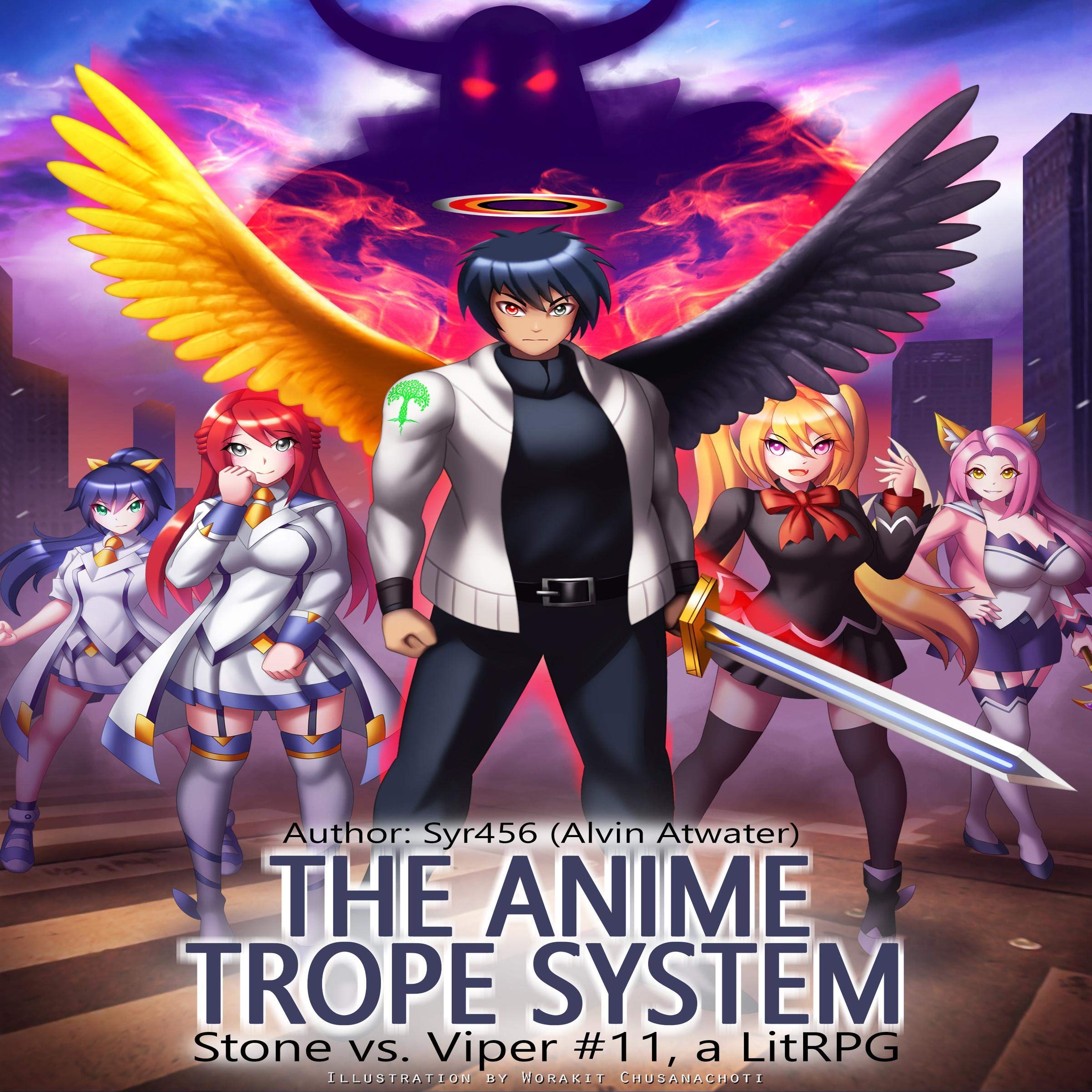 Cover art for The Anime Trope System: Stone vs. Viper, Book 11