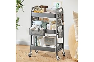 Gramercy Rolling Cart: Organize with Style and Functionality