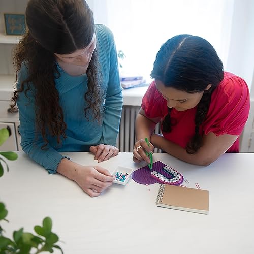 Miniatura 7 de Perler Fused Bead - Taza para lápices, soporte para teléfono, clip de papel y cubierta para cuaderno, accesorio de escritorio, kit de actividades de