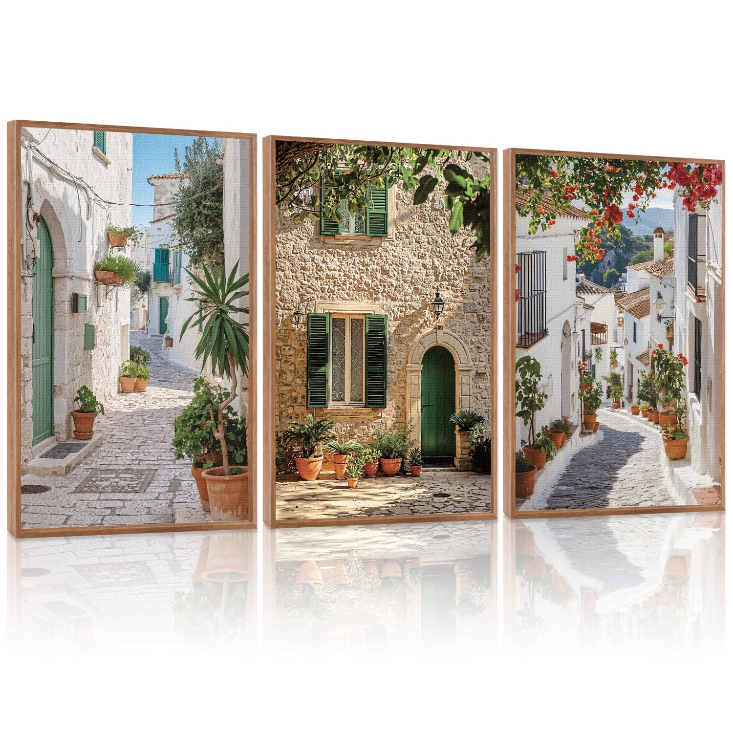 Amazon.com: HLNIUC Vintage Italian Countryside Landscape Framed