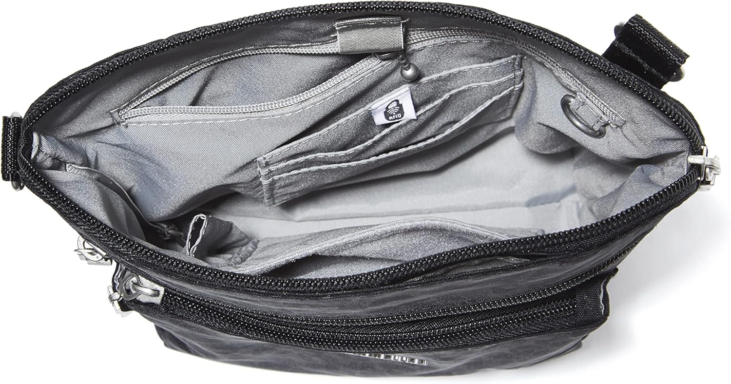 Baggallini Modern Pocket Crossbody Bag for Women, 8.5"x8.5" Handbag Purse with RFID, Lightweight Water-Resistant - Image 9