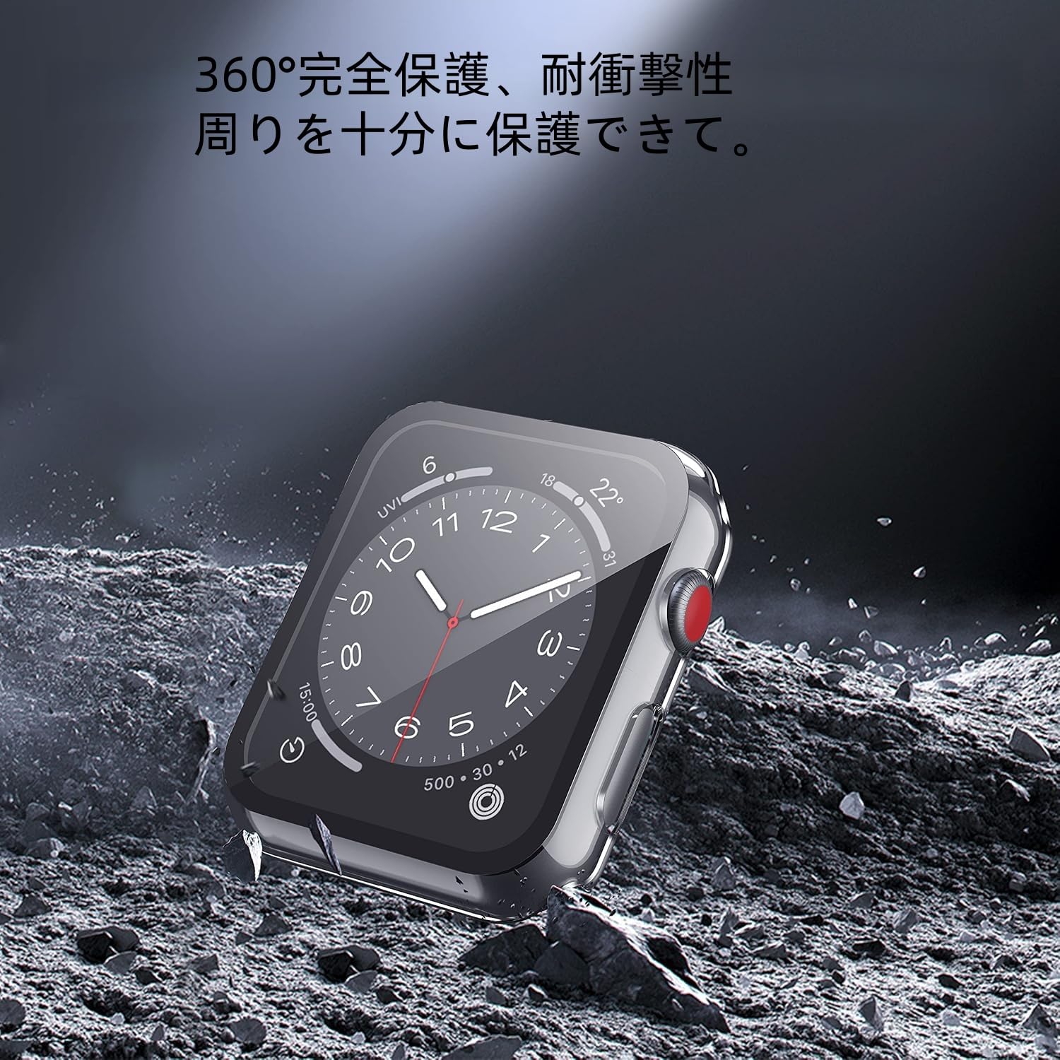 Amazon.co.jp: ULOE For Apple Watch Series 2 Series 3 42mm ケース 
