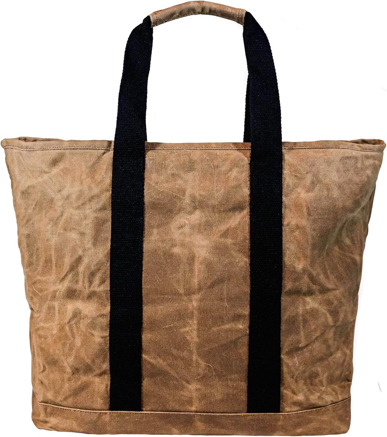 Readywares Waxed Canvas Zipper Tote Bag with Durable Wrapped Handles great for Weekend, Errands, Grocery, Beach, Farmer's Market, Job, Construction, Car, Weekender, Camping, Tailgaiting, Mens Tote Bag - Image 6