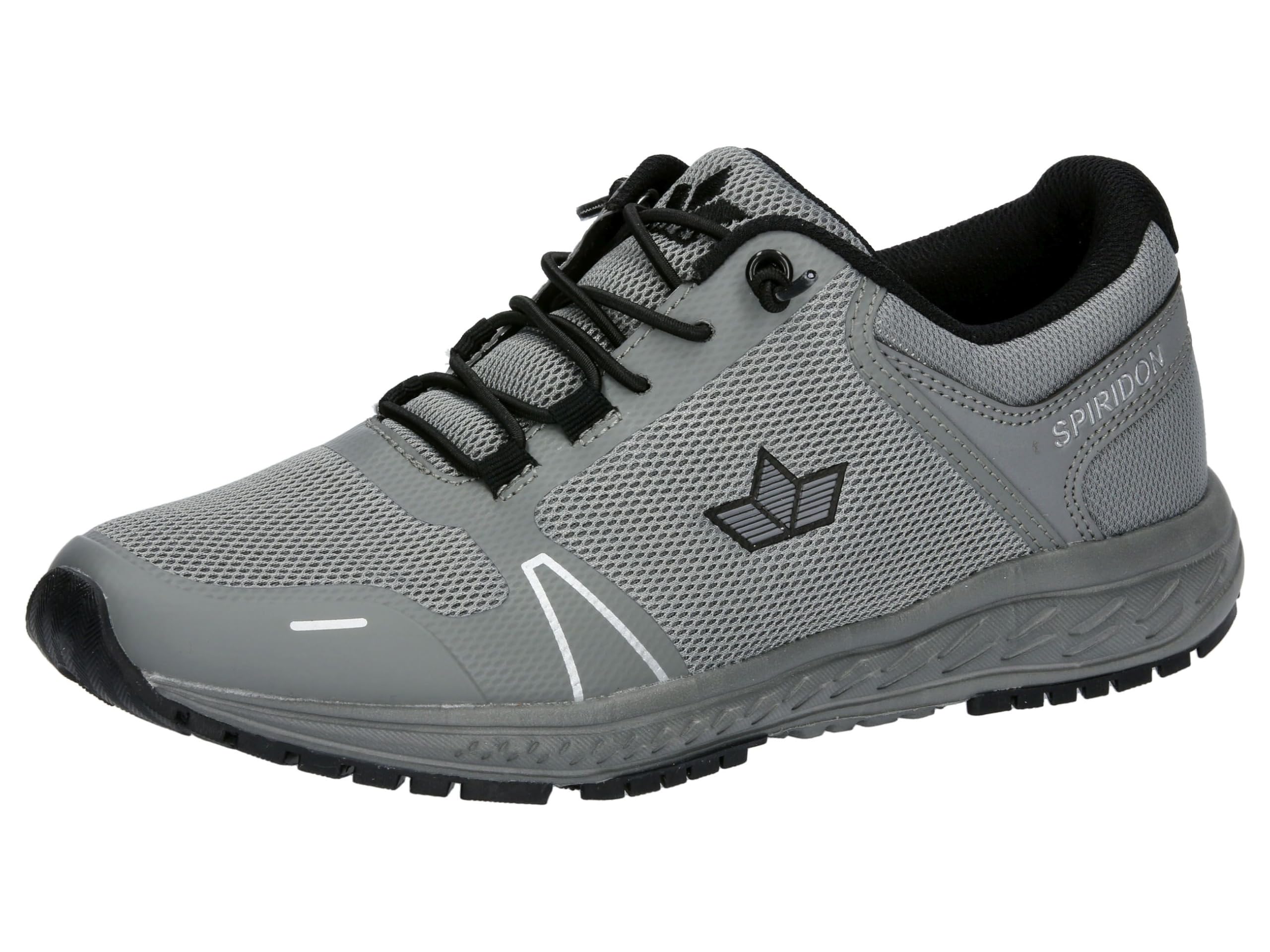Lico Unisex Basildon Trainers, Grey, 46 EU, Gray, 12 UK