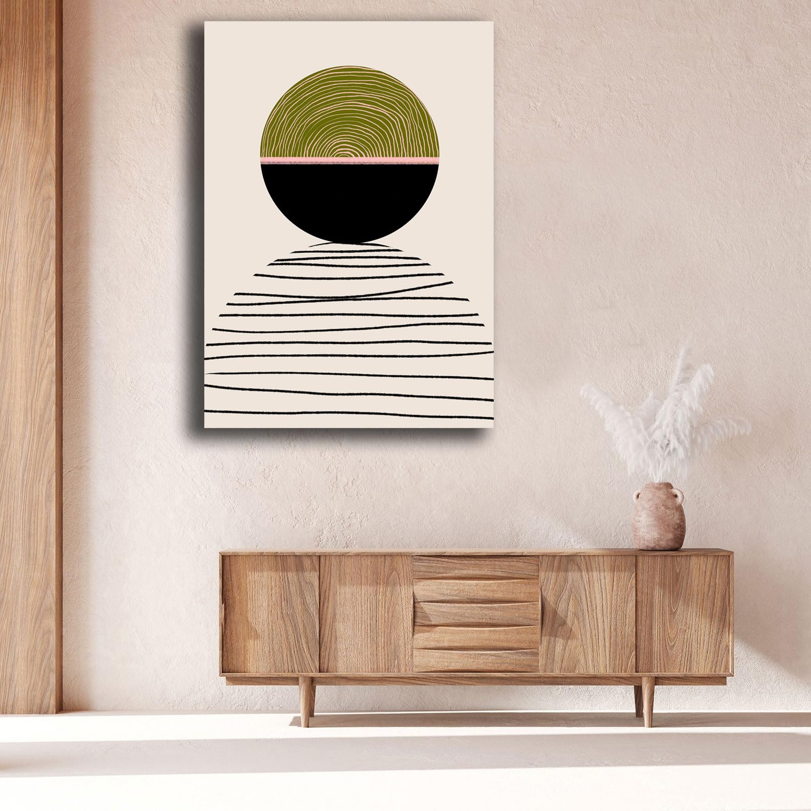 Quadri Moderni Soggiono Astratto Quadro Moderno su Tela Stampa Canvas Astratta Decorazione da Parete per Salotto Camera da Letto Ufficio Arredamento Contemporaneo (2, 30x40 cm, Canvas intelaiato)