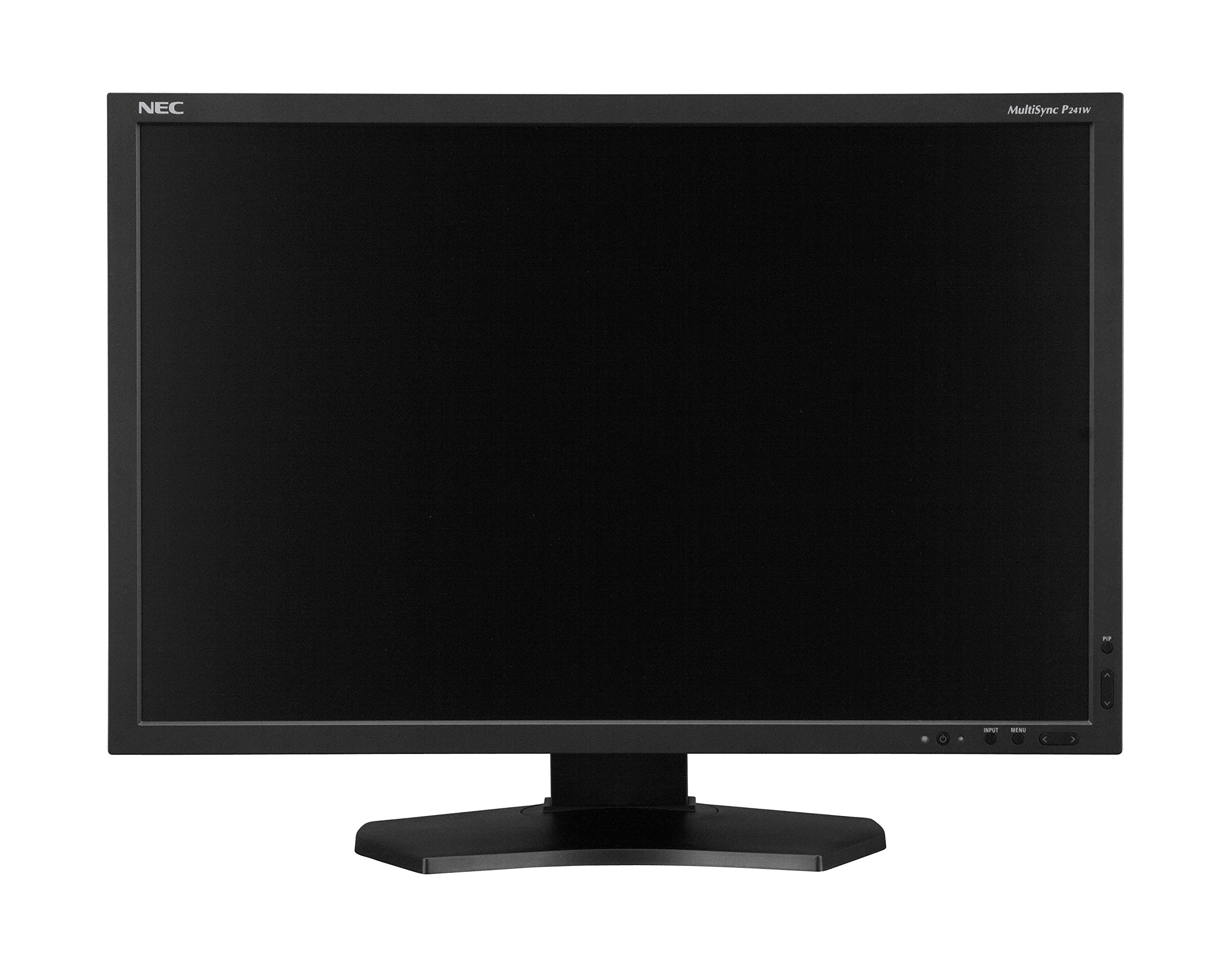 P242W / 61.1(24.1") 1920 x 1200 60 Hz 16:10 350 cd/m²; CR 1000:1; 1 x DVI-D; 1 x HDMI 1 x DisplayPort Analog 1 x D-sub 15 pin