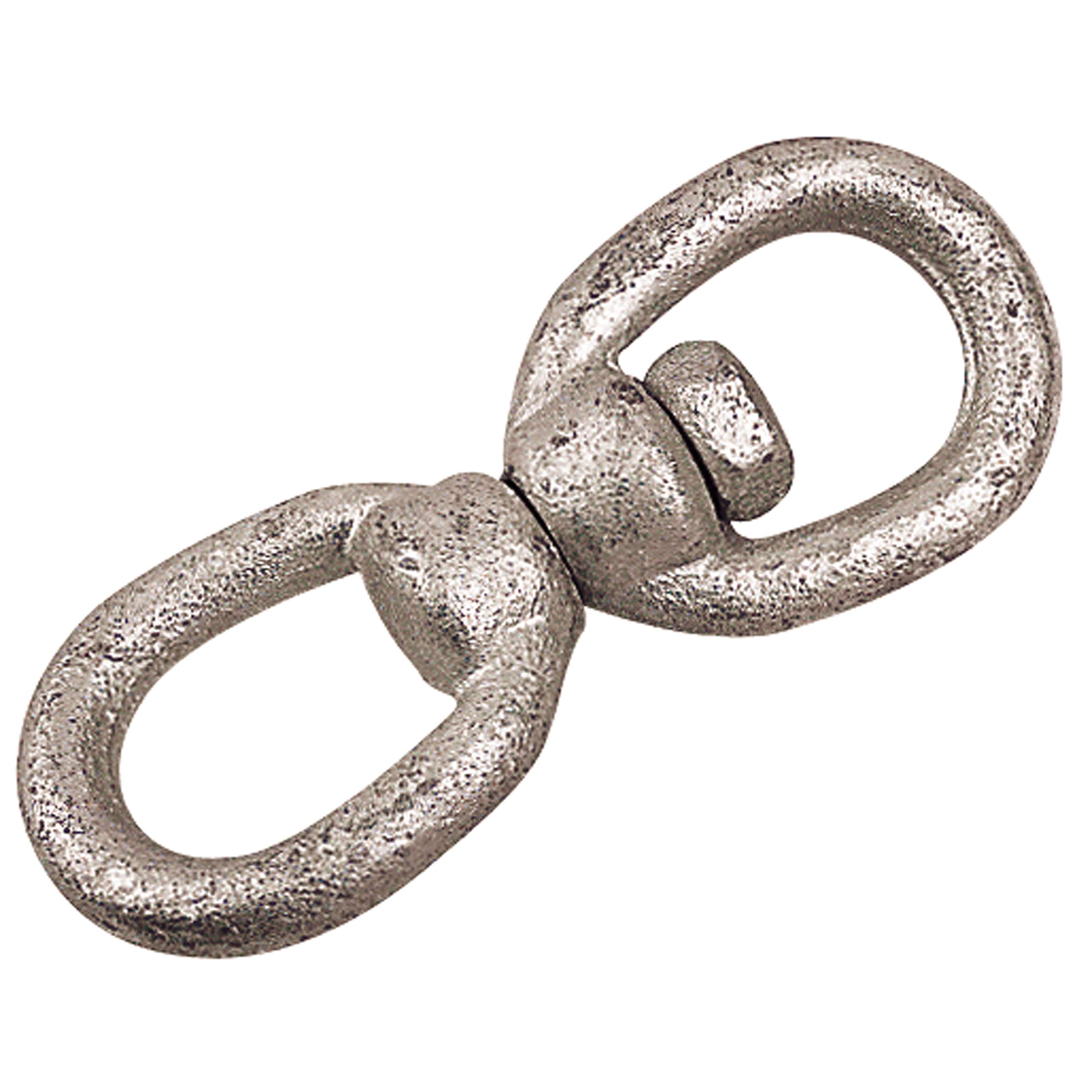 Sea Dog 181110 Galvanized Eye and Eye Swivel, 3/8-Inch