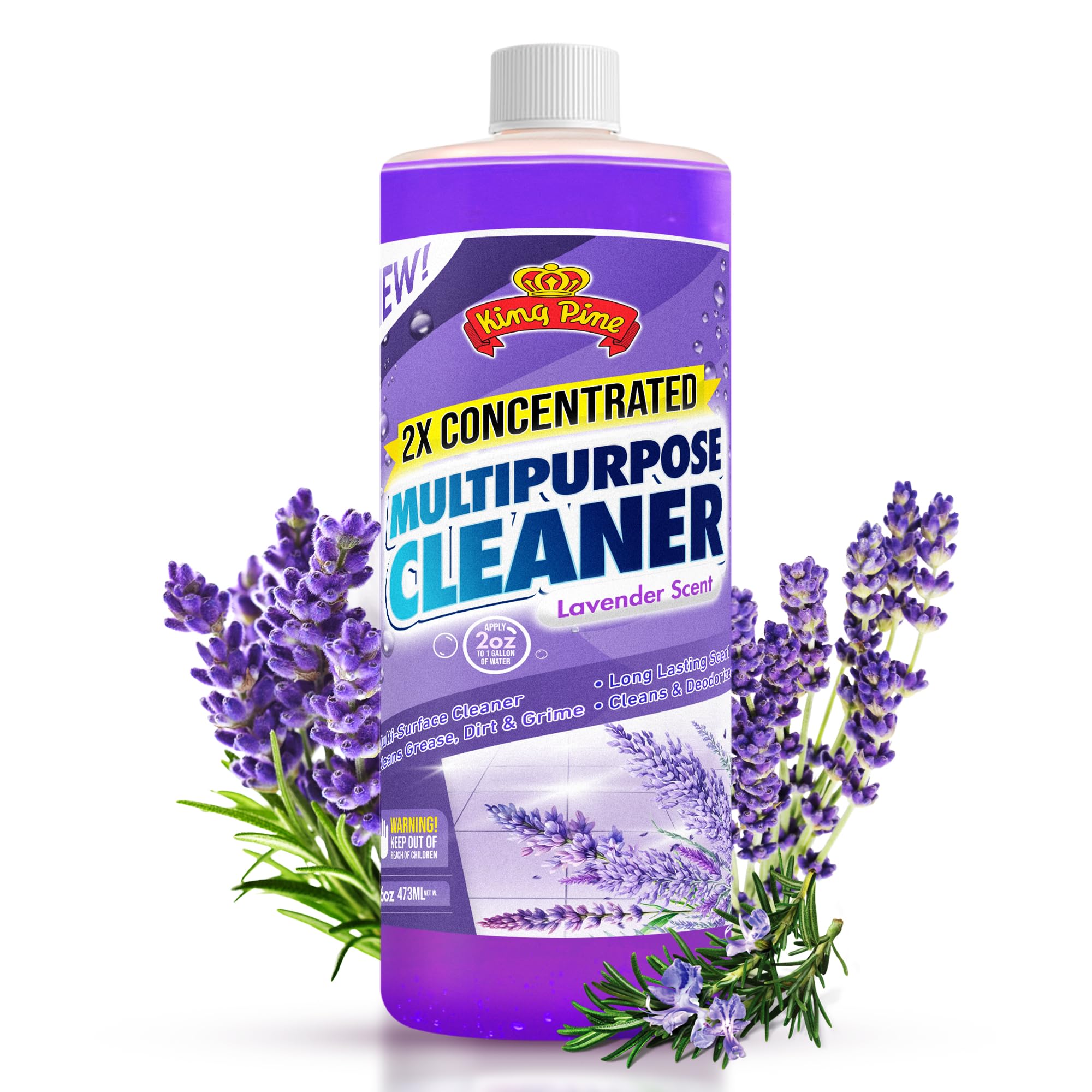 Amazon.com: King Pine Concentrated Lavender Multi-Surface Cleaner