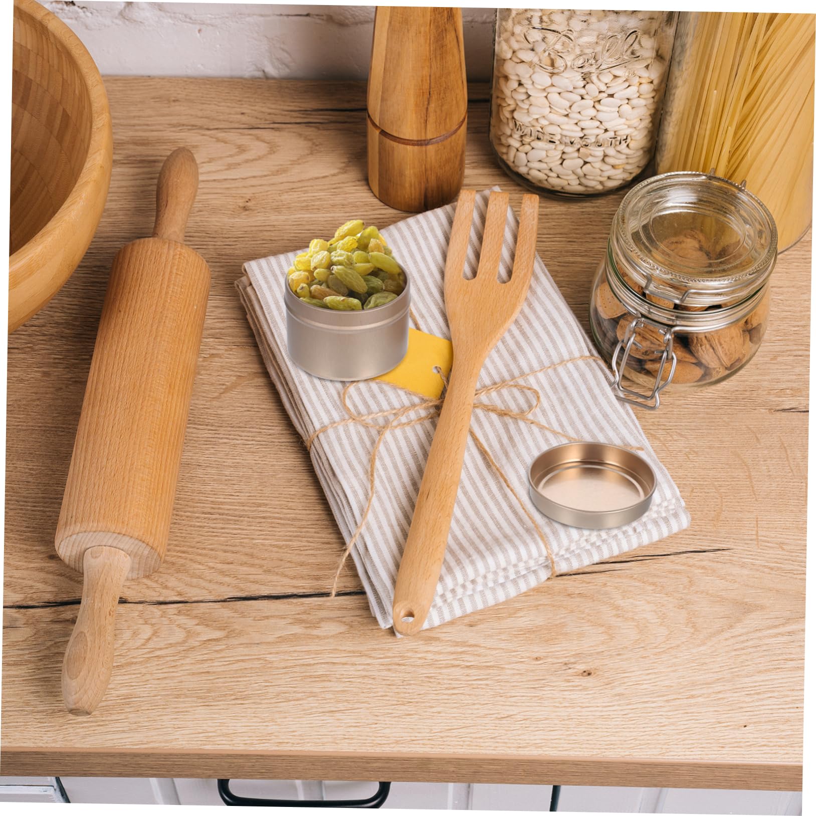 HOMSFOU 2 Sätze Roségold Kerzendosen Rund Auslaufsichere Nachfüllbare Candle Container Für DIY Kerzenherstellung Kosmetik Schmuckaufbewahrung Breiter Öffnung Vielseitig 12 Stück * 2