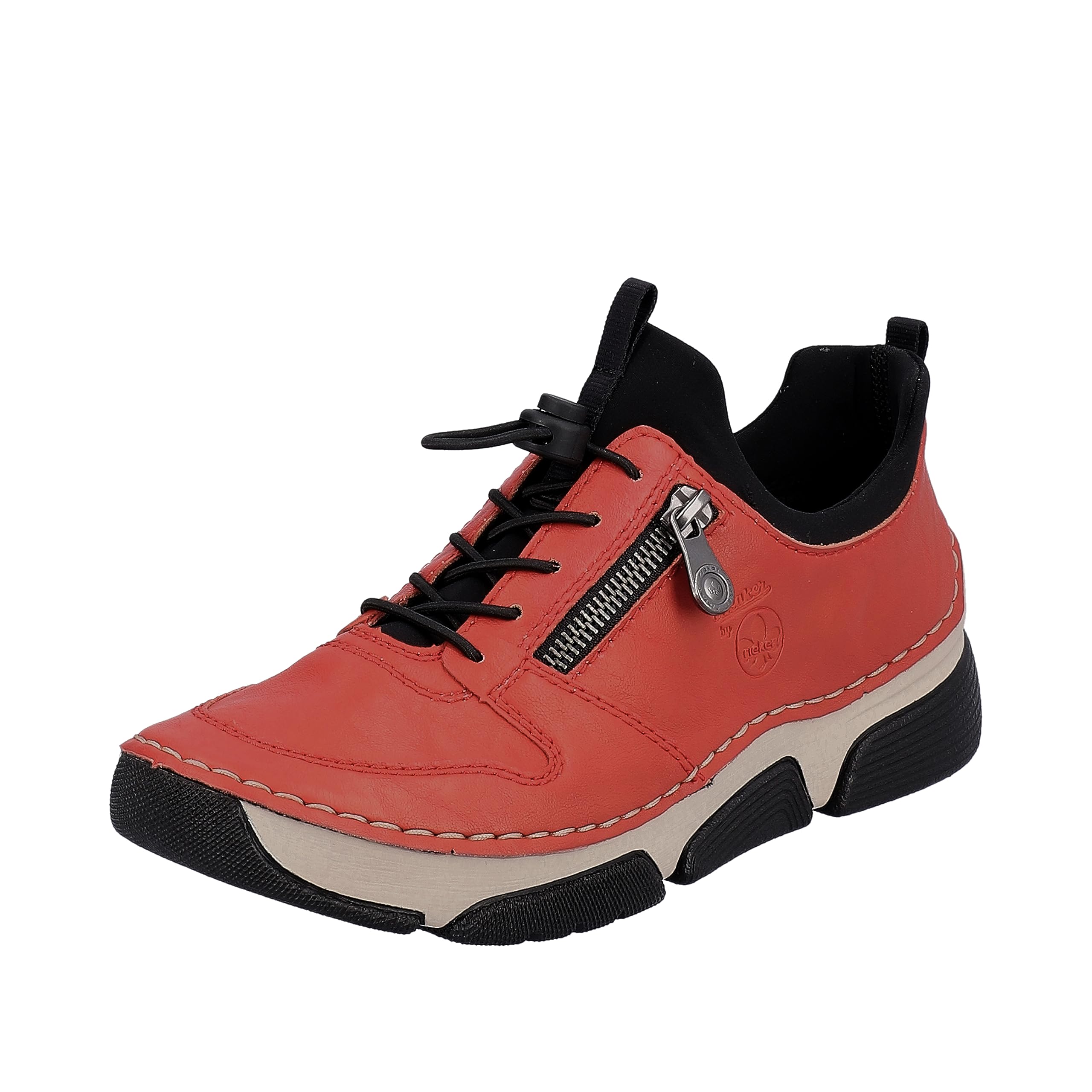 Rieker Women's Low Shoes 45951, Red 33, 7.5 UK