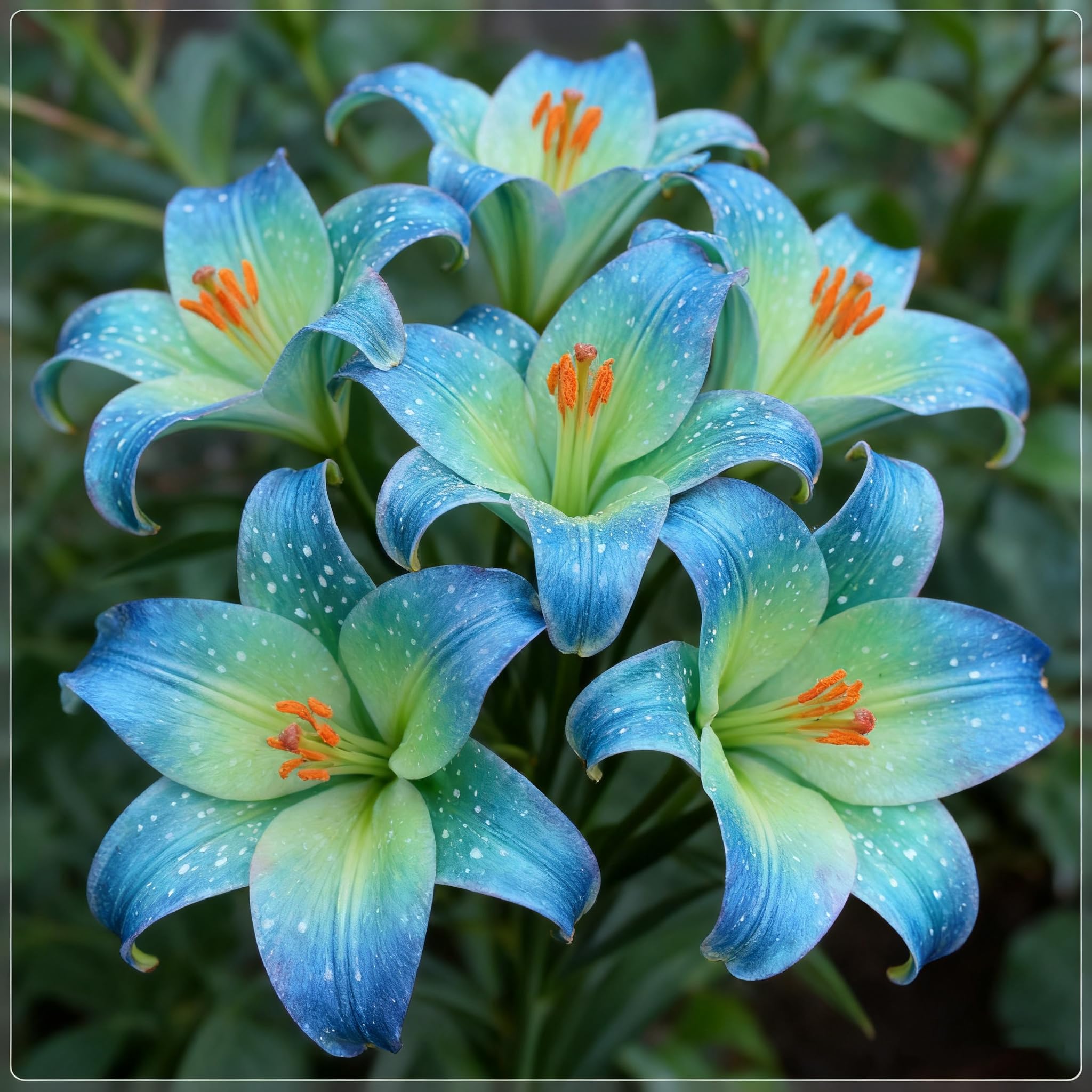 Perennial Lily Plants- Fragrant & Rare Beautiful Lily Bulbs- Ideal for Rockeries、Borders、Indoor & Outdoor Excellent Displays-2bulbs-H