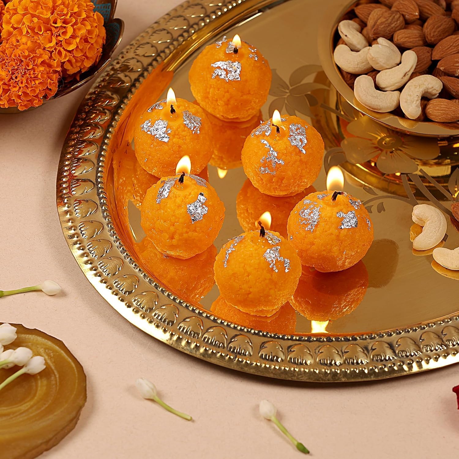 See full amazon price history chart for Ladoo-Shaped Decorative Candles, Pack of 6 - Indian Festive Wax Candles for Diwali, Home Décor, and Gifting Ladoo-Shaped Decorative Candles, Pack of 6 - Indian Festive Wax Candles for Diwali, Home Décor, and Gifting (B0DHGKT7RL) Amazon Price History, Amazon Price Tracker