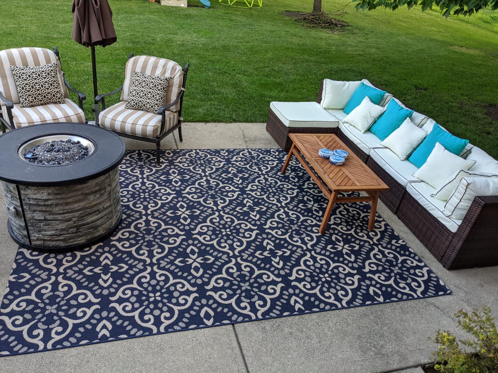 42/mo Finance Gertmenian 22016 Outdoor Rug Freedom Collection