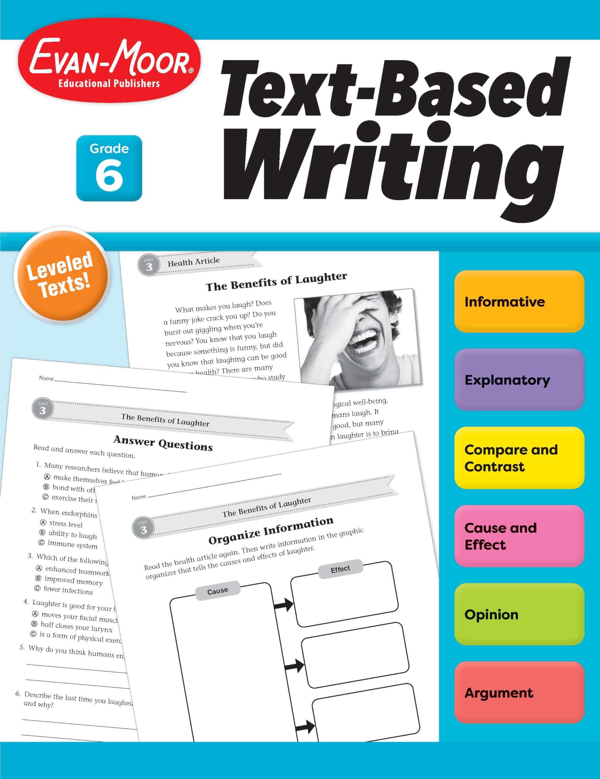 Text-based Writing, Grade 6 Teacher Resource (Text-based-writing)