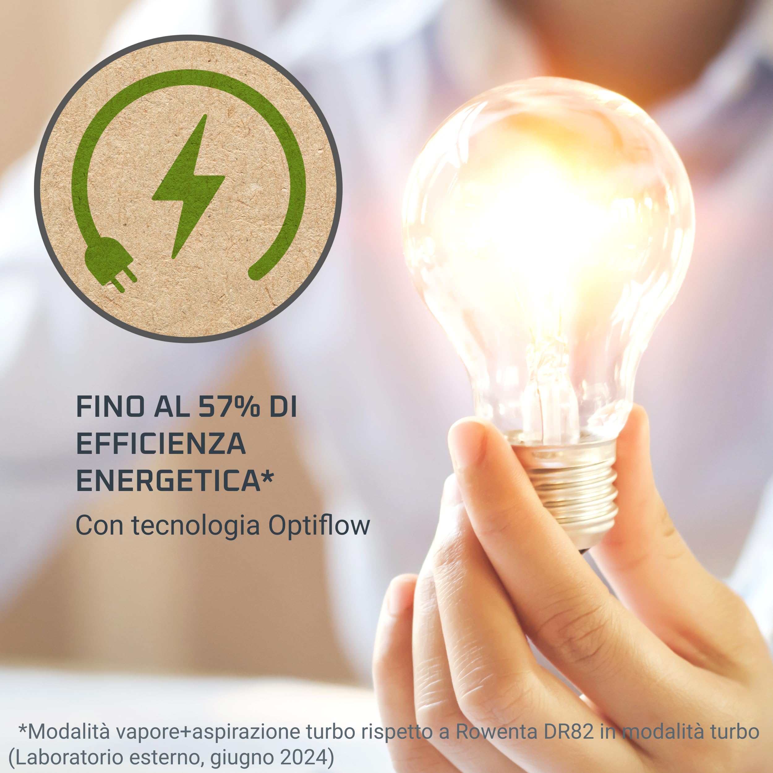ROWENTA AeroSteam, Stiratrice Verticale, Risultati come il Ferro da Stiro, Stiratrice per Capi Rapida e Intuitiva, Efficienza Energetica, DR9814F0