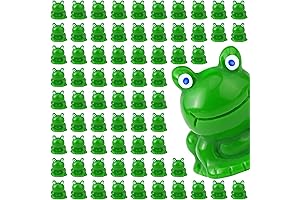 100 PCS Green Tiny Frog Mini Resin Frogs Figurine for Fairy Garden Decoration