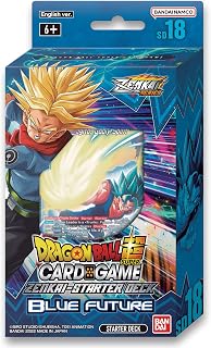 BANDAI | Dragon Ball Super CG: Zenkai Series Starter Deck (SD18) - Blue Future | Card Game | Ages 6+ | 1 Player