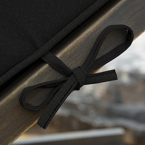 Miniatura 6 de Arden Selections ProFoam - Cojín de descanso para exteriores, 46 x 21 pulgadas, color negro ónix