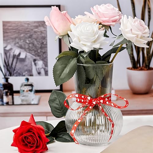 Miniatura 3 de Juego de cinta para envolver regalos boda manualidades ramo de cinta para el día de San Valentín 15 yardas