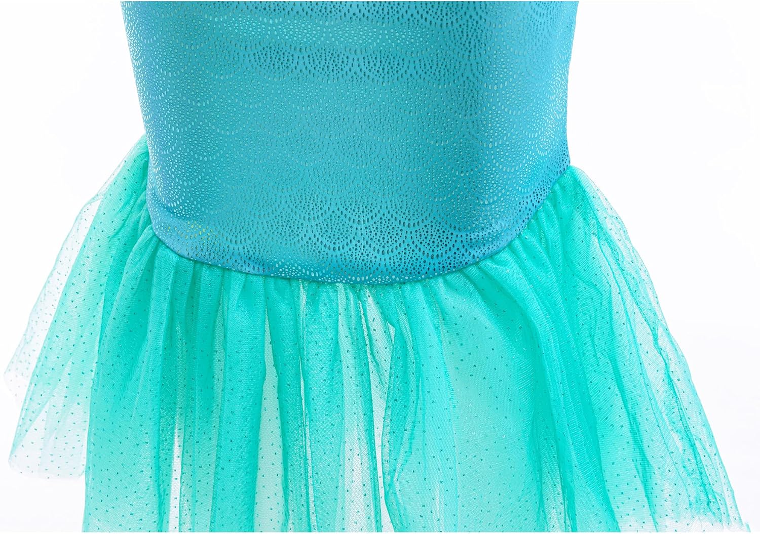 Girls 3pcs Mermaid Swimsuit Bathing Suit Princess Bikini Set with Skirt for Toddler Little Kids Beach Swimwear 2-10 Years - Image 6