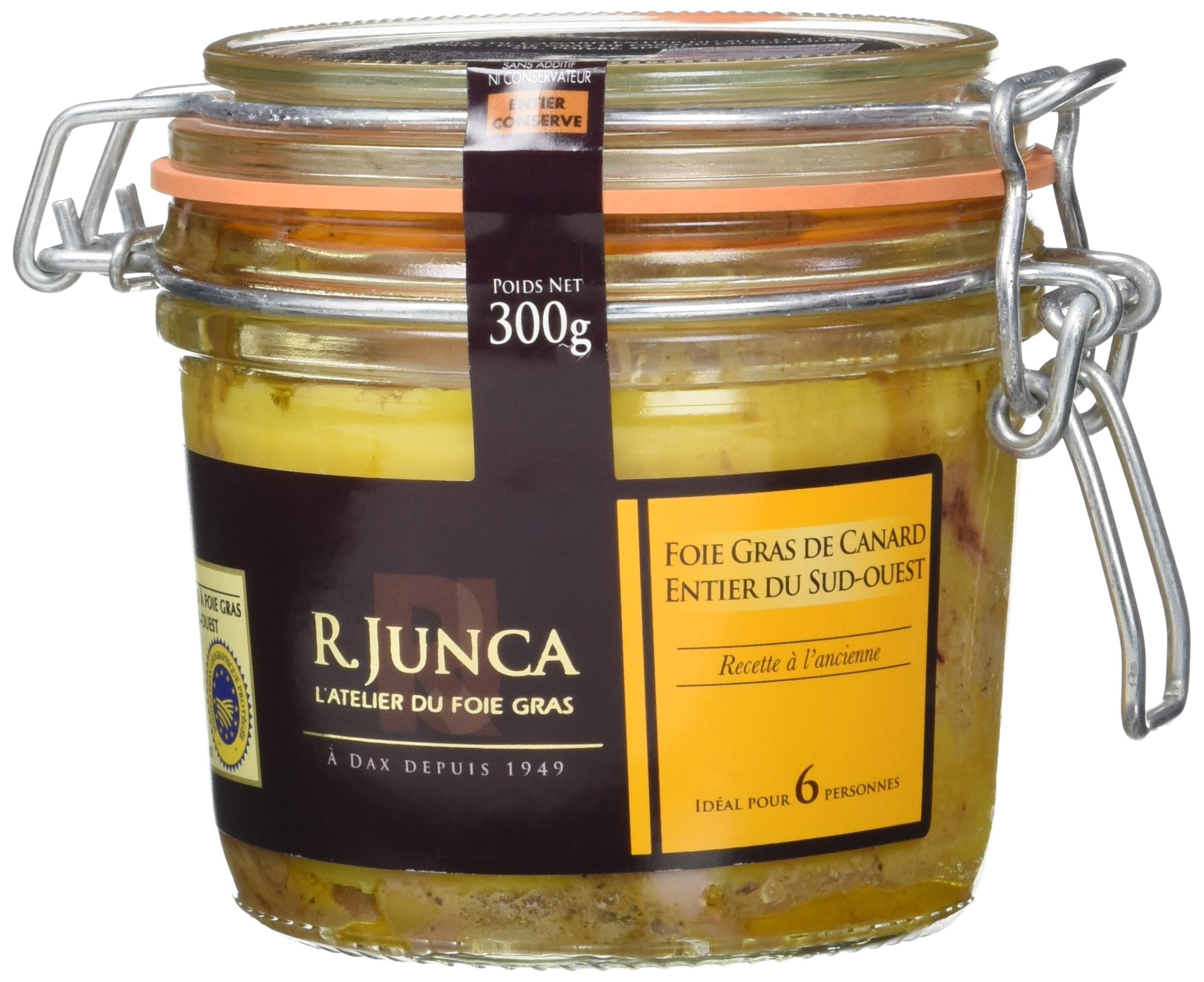 R. JUNCA Foie Gras de Canard Entier 300 g