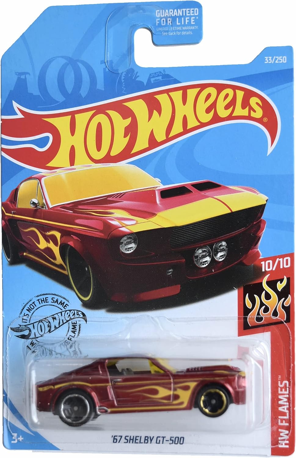 Hot Wheels '67 Shelby GT 500, HW Flames 10/10