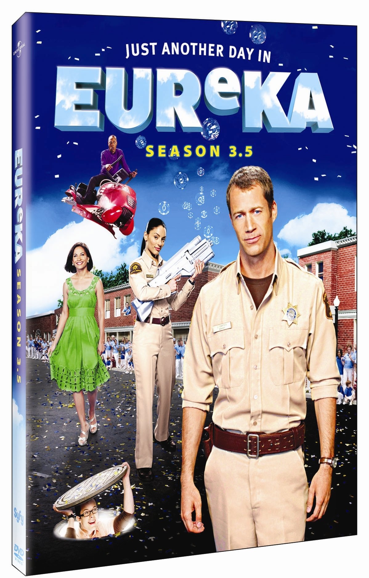 (未使用･未開封品)　A Town Called Eureka - Complete Collection (Seasons 1-5) - 23-DVD Box Set ( Eureka ) ( Eureka - Complete Seasons One to Five ) [ NON-US vf3p617 Eureka Complete Seasons 1-5, 23-DVD Box Set, PAL Reg.2, Non