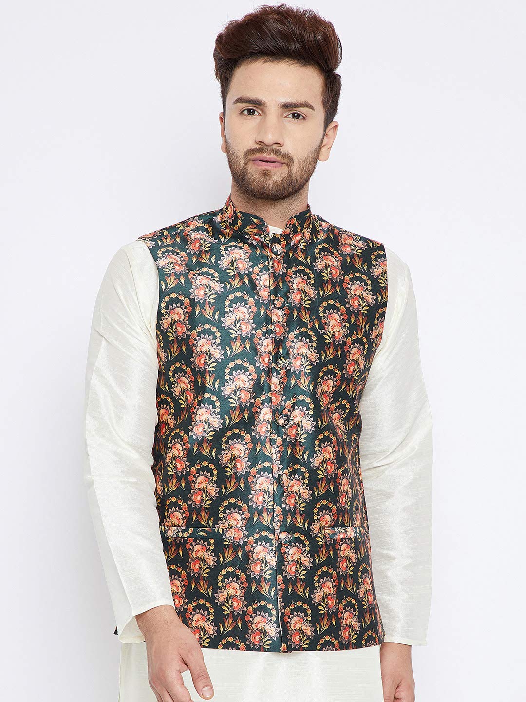 abh lifestyle Mens Printed Waiscoat-picture-20