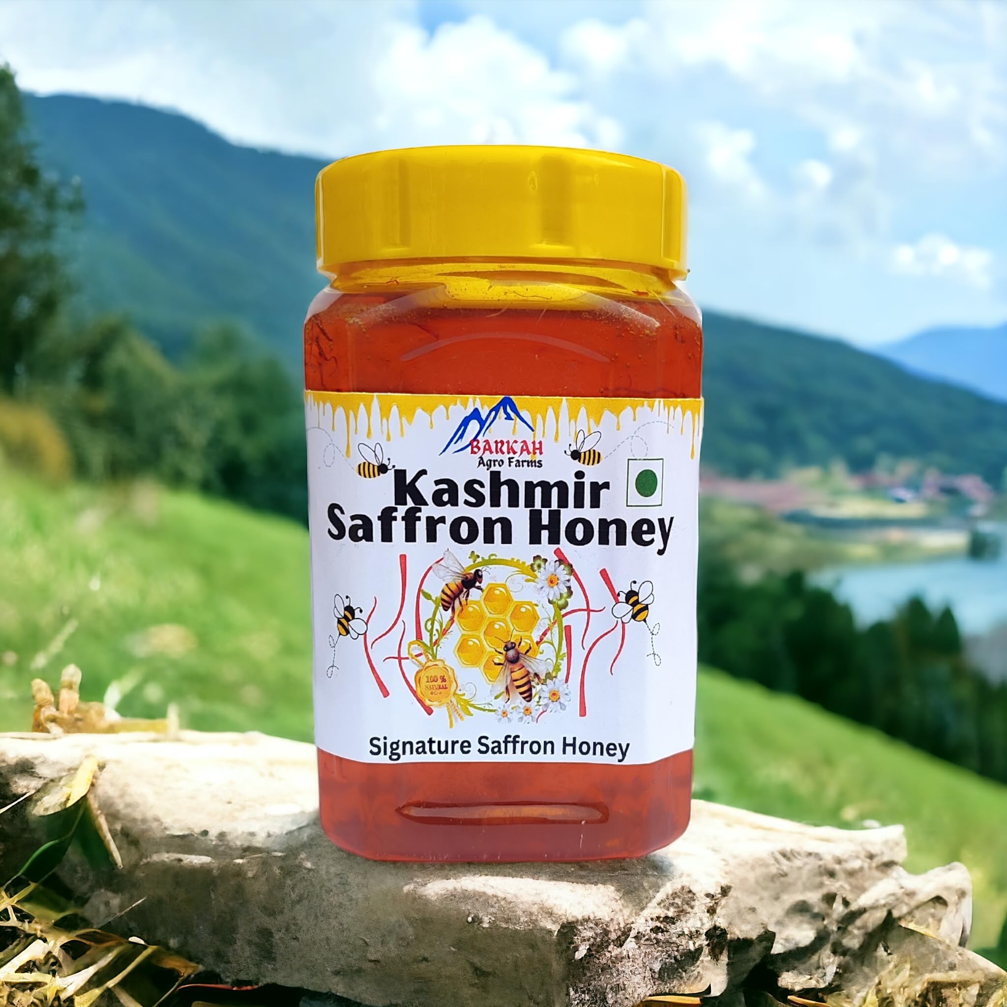 Saffron Kashmiri Honey - Kashmiri Kesar Honey 500 grams - Kashmiri Saffron Honey - Kashmiri Kesar Honey - Honey from Kashmir - Natural Kashmiri Saffron Honey 500 grams (B0CR8WQRP6) Amazon Price History, Amazon Price Tracker