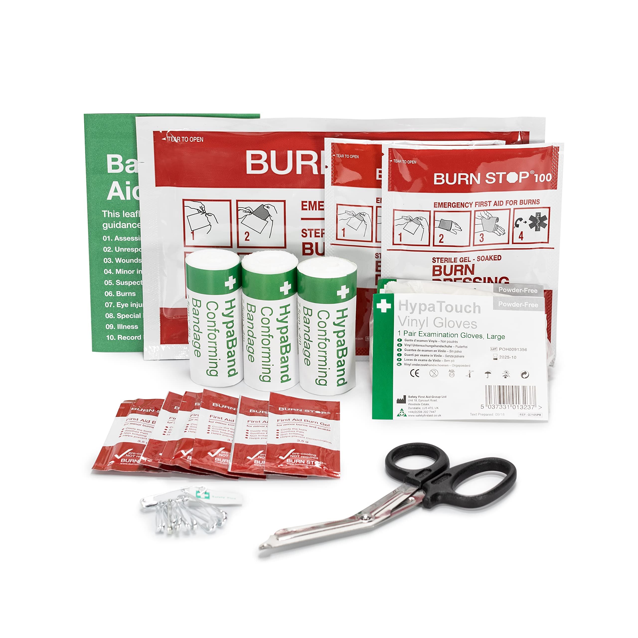 Safety First Aid GroupHypaSoothe Burns Kit Refill, Medium
