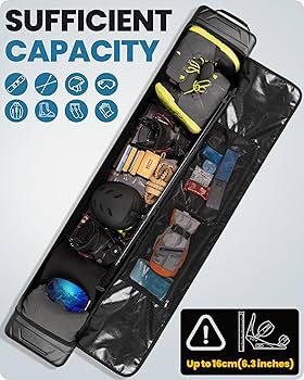 OUTDOOR MASTER スノーボードバッグ 157cm Amazon.com : OutdoorMaster Expandable Padded Ski Bag