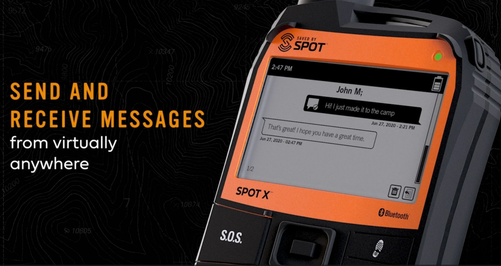 SPOT X Satellite Messenger