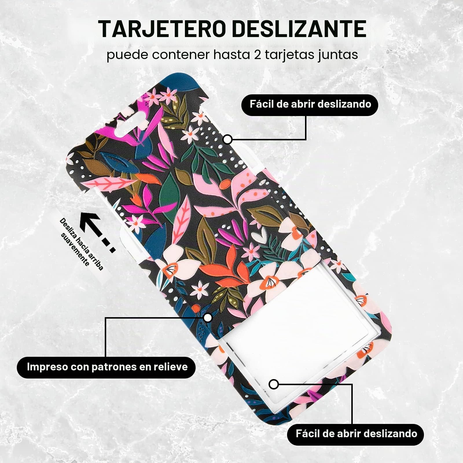 Porta Tarjetas Identificativas, Lanyard con Tarjetero, ID Card Badges Holder Extensible con Cordón para el Cuello de la escuela, oficinas