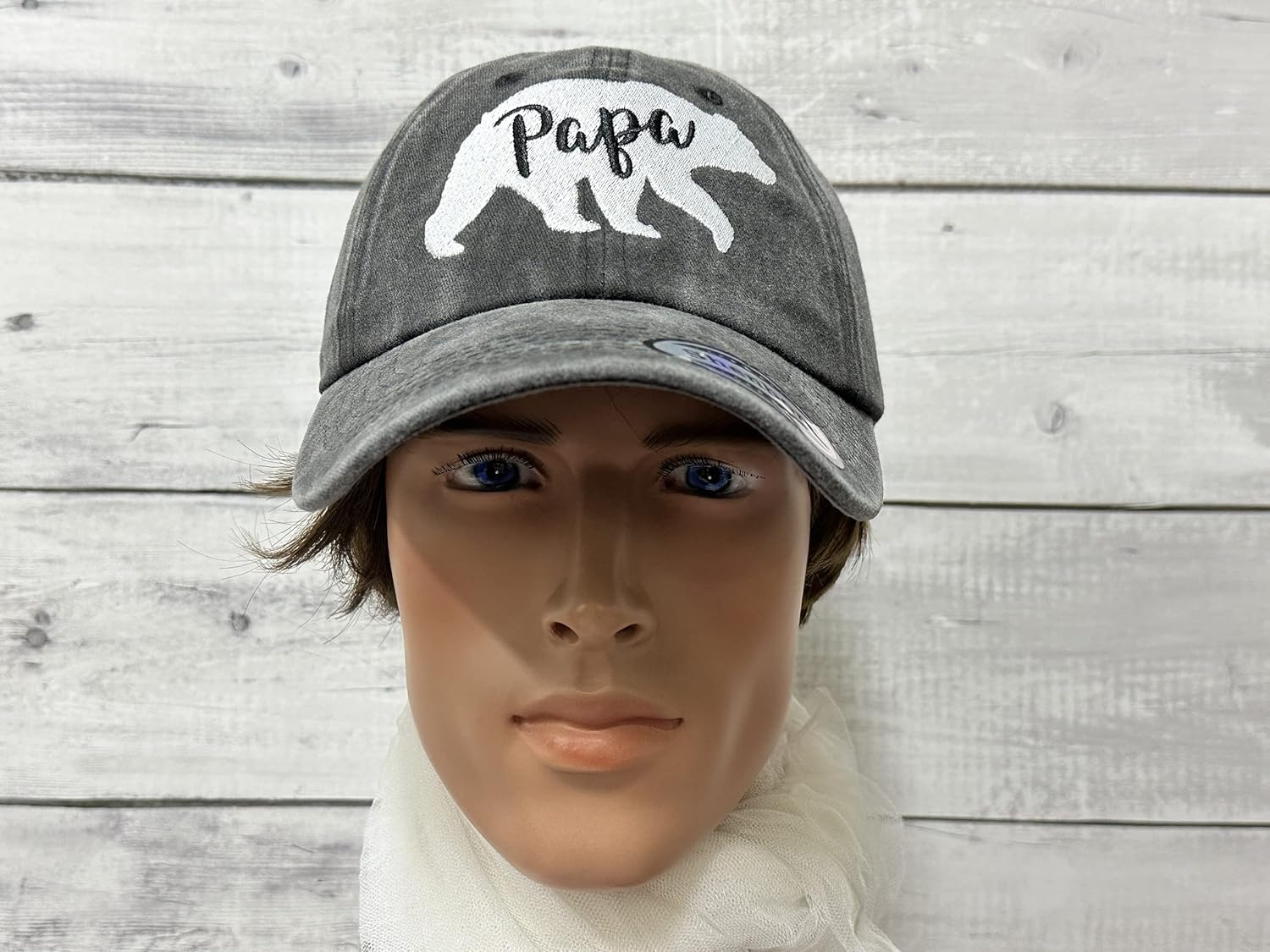 Mama Bear & Papa Bear Embroidered Corduroy Dad Hats - image 5
