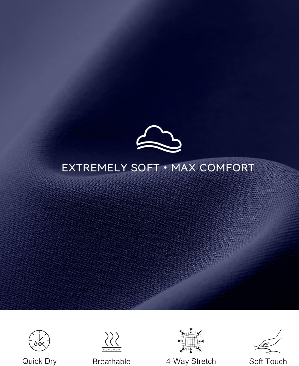 G Gradual Women's 12" Bermuda Long Shorts with Pockets High Waisted Stretch Knee Length Shorts for Women Summer Walking - Image 5