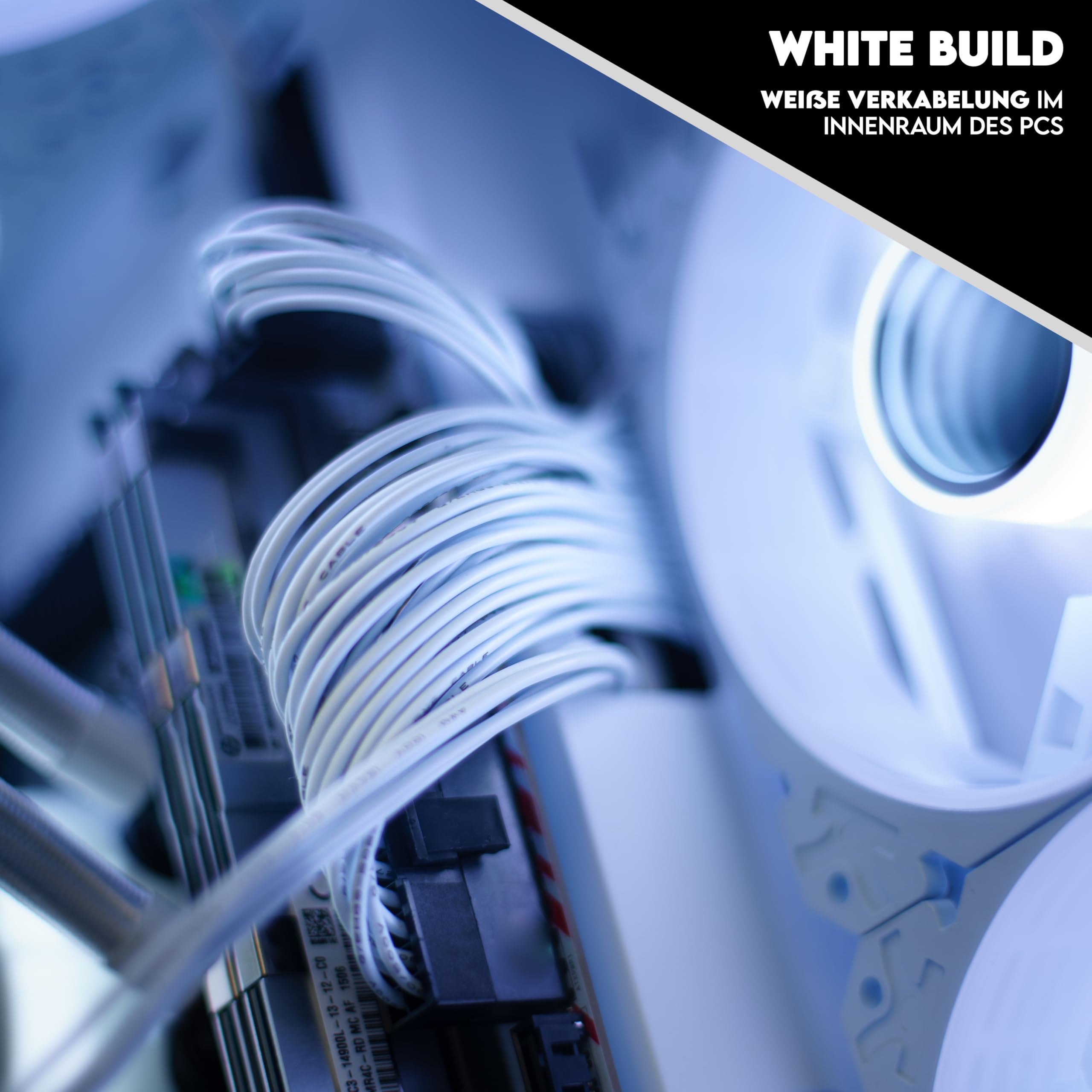 Gaming PC Venom White Wasserkühlung, RGB, bis 128GB RAM, GTX 1660S/ RTX 3050/ RTX 5060, bis 2TB SSD, Intel E5, WiFi, BT (1. Grafikkarte: NVIDIA GTX 1660 SUPER, 64GB RAM | 1TB SSD)