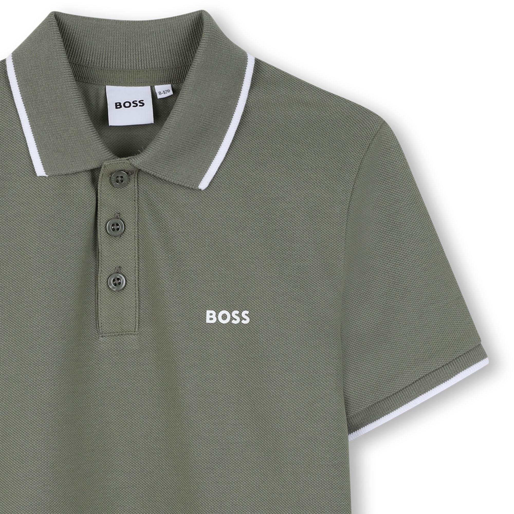 BOSS Koszulka polo z małym logo
