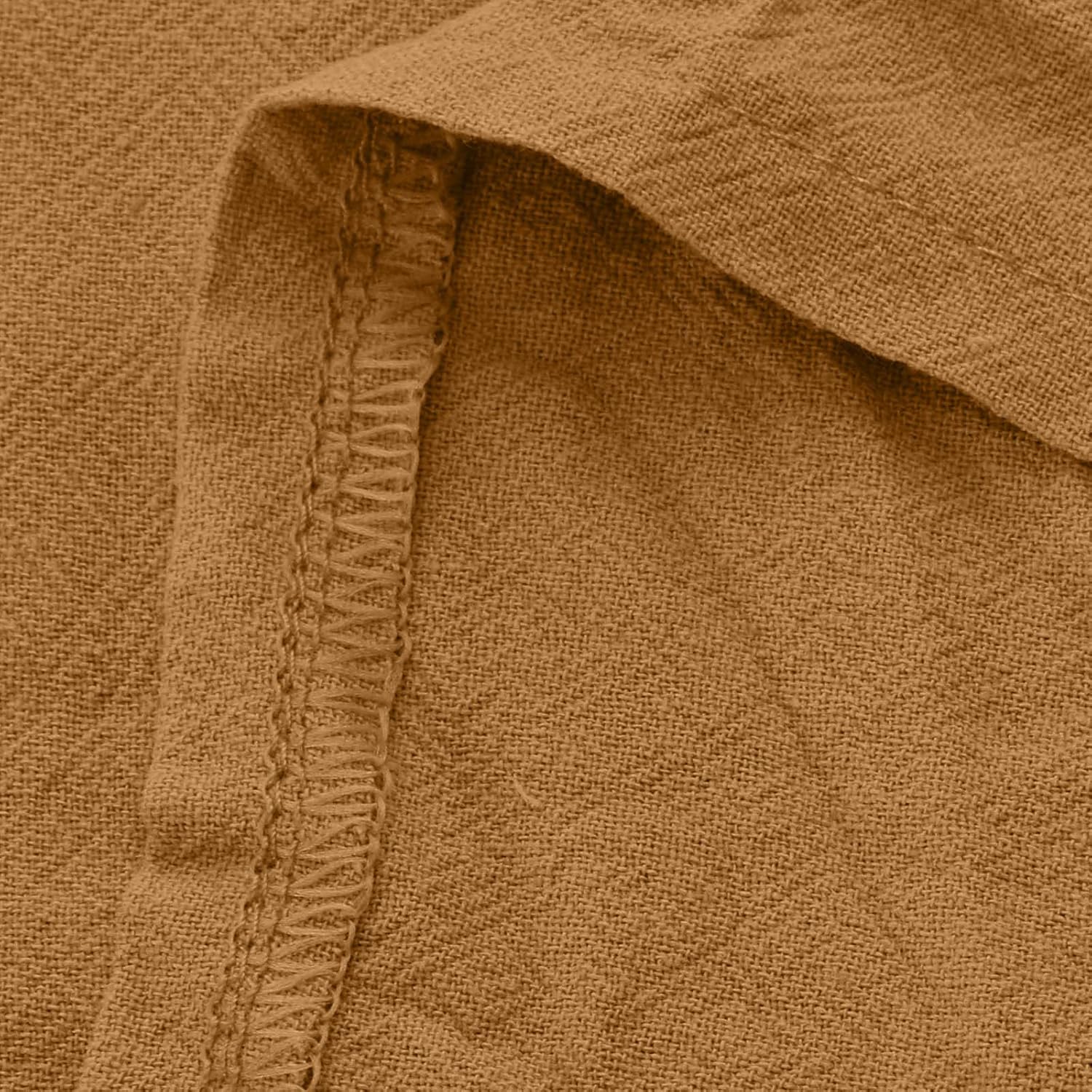 Women's 2 Piece Cotton Linen Outfits 2023 Summer Solid Button Shirts and Pants Sets Loose Dressy Business Work Suits