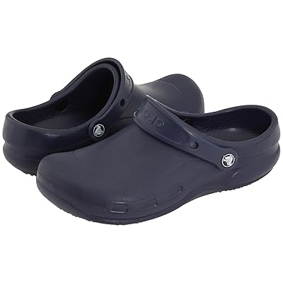 Crocs Work Work Bistro (Unisex) Clog Shoes Navy