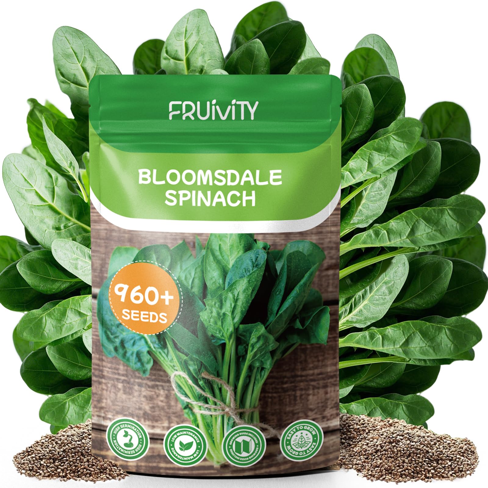 Fruivity Bloomsdale Spinach Seeds