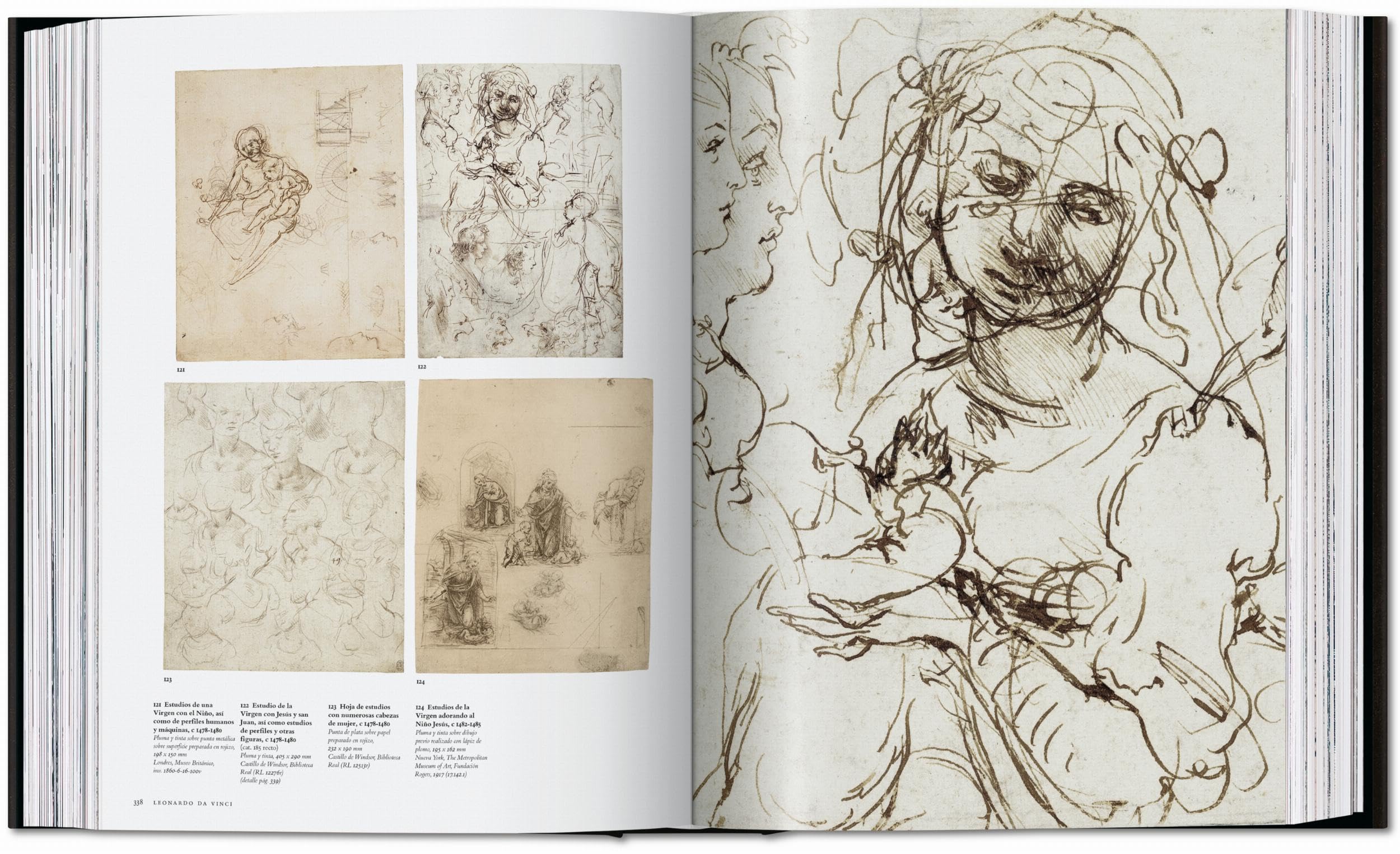 Leonardo: Obra pictórica completa y obra gráfica