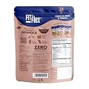 Fit & Flex Baked Crunchy Granola,Chocolate Almond & Cookies,Oat Rich Cereal with High Protein & Fibre,Ready to Eat Healthy Granola for Breakfast & snacks-Chocolate Snacks-275 GM gallery image